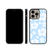 Load image into Gallery viewer, Blue Hibiscus Phone Case- Black Border
