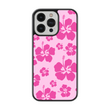 Load image into Gallery viewer, Hot Pink Hibiscus Phone Case- Black Border
