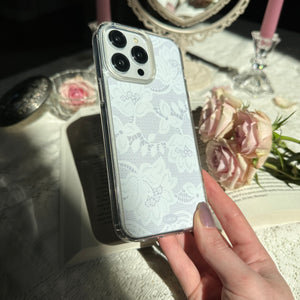 White Lace iPhone Case