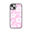 Load image into Gallery viewer, Pink Hibiscus Phone Case- Black Border