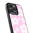 Load image into Gallery viewer, Pink Hibiscus Phone Case- Black Border