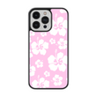 Load image into Gallery viewer, Pink Hibiscus Phone Case- Black Border