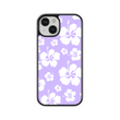 Load image into Gallery viewer, Purple Hibiscus Phone Case- Black Border