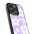 Load image into Gallery viewer, Purple Hibiscus Phone Case- Black Border