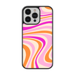 Load image into Gallery viewer, Pink Swirls Phone Case- Black Border