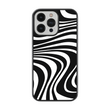 Load image into Gallery viewer, Black Swirls Phone Case- Black Border