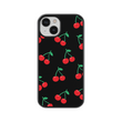 Load image into Gallery viewer, Black Cherries Phone Case- Black Border