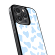 Load image into Gallery viewer, Blue Moo Phone Case- Black Border
