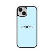 Load image into Gallery viewer, Blue Tattoo Phone Case- Black Border