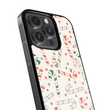 Load image into Gallery viewer, Candy Cane Phone Case- Black Border