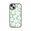 Load image into Gallery viewer, Green in Bloom Phone Case- Black Border