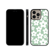 Load image into Gallery viewer, Green in Bloom Phone Case- Black Border