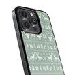 Load image into Gallery viewer, Green Sweater Phone Case- Black Border