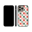 Load image into Gallery viewer, Holiday Patchwork Phone Case- Black Border