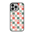 Load image into Gallery viewer, Holiday Patchwork Phone Case- Black Border