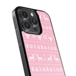 Load image into Gallery viewer, Pink Sweater Phone Case- Black Border