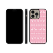 Load image into Gallery viewer, Pink Sweater Phone Case- Black Border