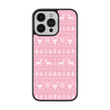 Load image into Gallery viewer, Pink Sweater Phone Case- Black Border