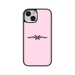 Load image into Gallery viewer, Pink Tattoo Phone Case- Black Border