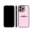 Load image into Gallery viewer, Pink Tattoo Phone Case- Black Border