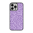 Load image into Gallery viewer, Purple Cheetah Phone Case- Black Border
