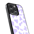 Load image into Gallery viewer, Purple Moo Phone Case- Black Border