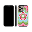Load image into Gallery viewer, Rainbow Flower Power Phone Case- Black Border