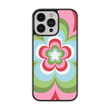 Load image into Gallery viewer, Rainbow Flower Power Phone Case- Black Border