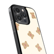 Load image into Gallery viewer, Teddy Bear Phone Case- Black Border