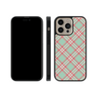 Load image into Gallery viewer, Christmas Plaid Phone Case- Black Border