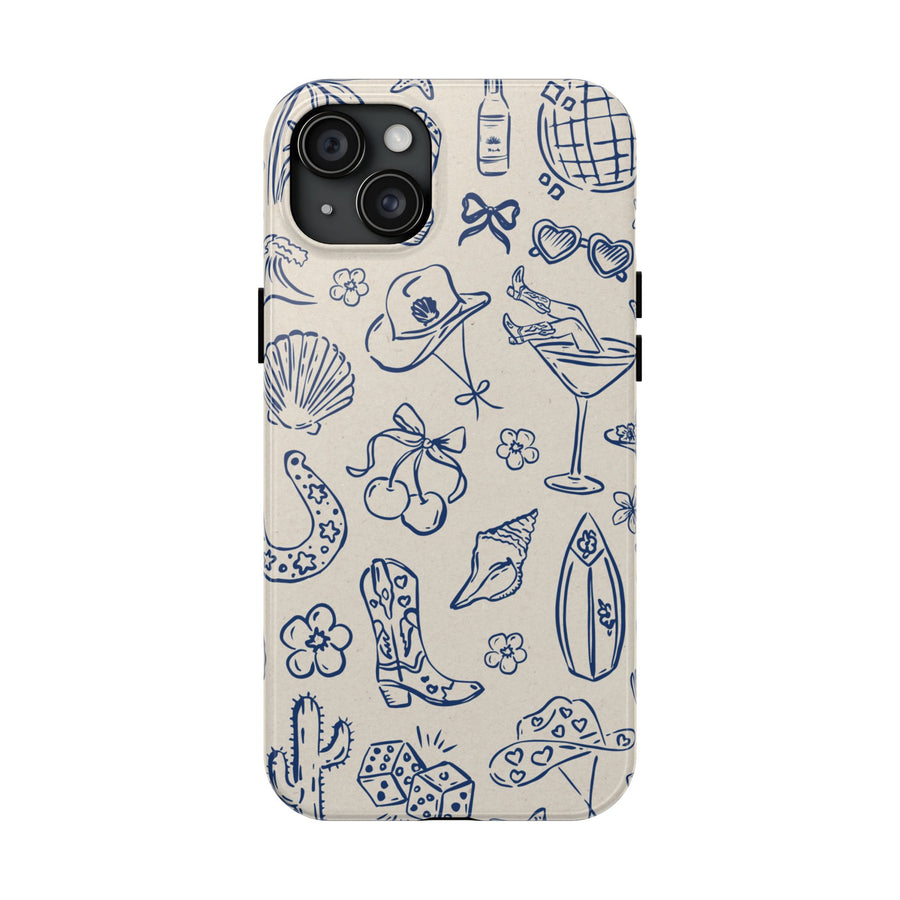 Coastal Cowgirl Phone Case