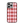 Load image into Gallery viewer, Red Argyle Phone Case- Black Border
