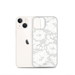 White Lace iPhone Case